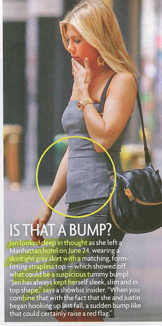 Illustration for article titled This Week In Tabloids: Pregnancy Rumors For Jen Aniston & Lady Gaga
